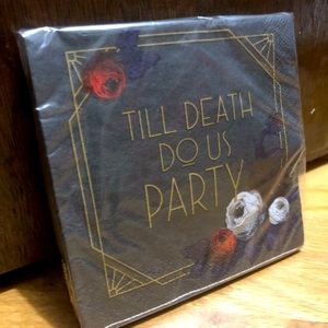 Til Death Do Us Party Cocktail Napkins 20ct